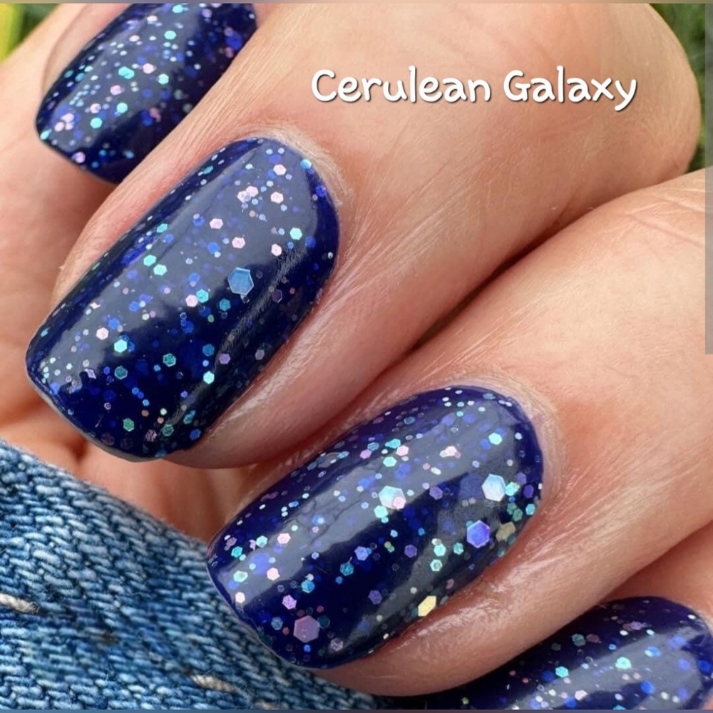 Color Street Cerulean Galaxy Nail Polish Strips - B3G1 (See Details Below)